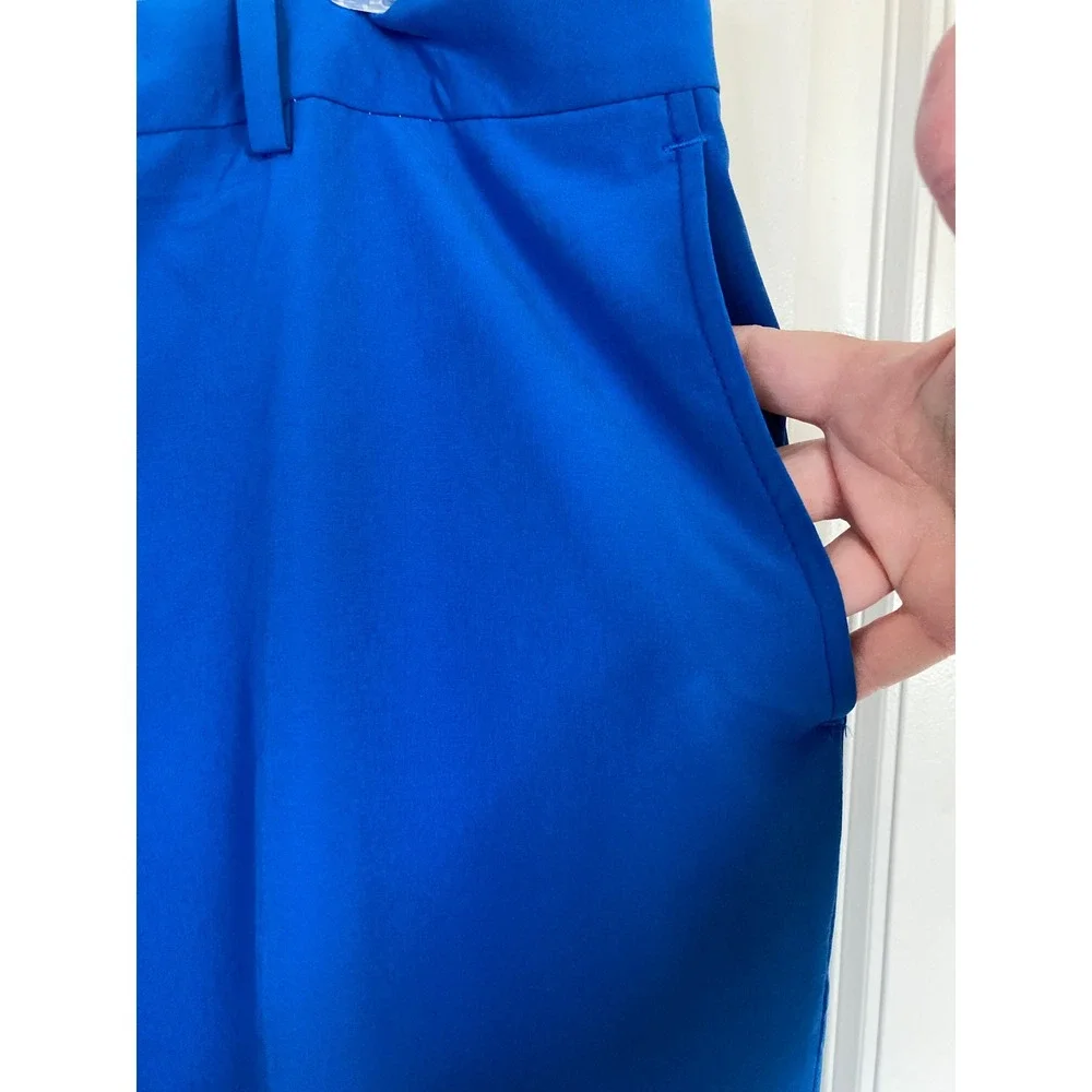 Slazenger Mens‎ Royal Blue Golf Pants Stretch Performance Trousers W38 L30